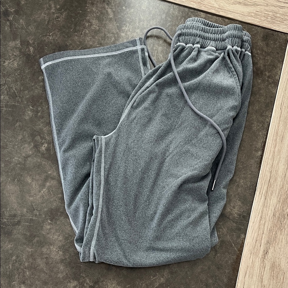 Gray sweats